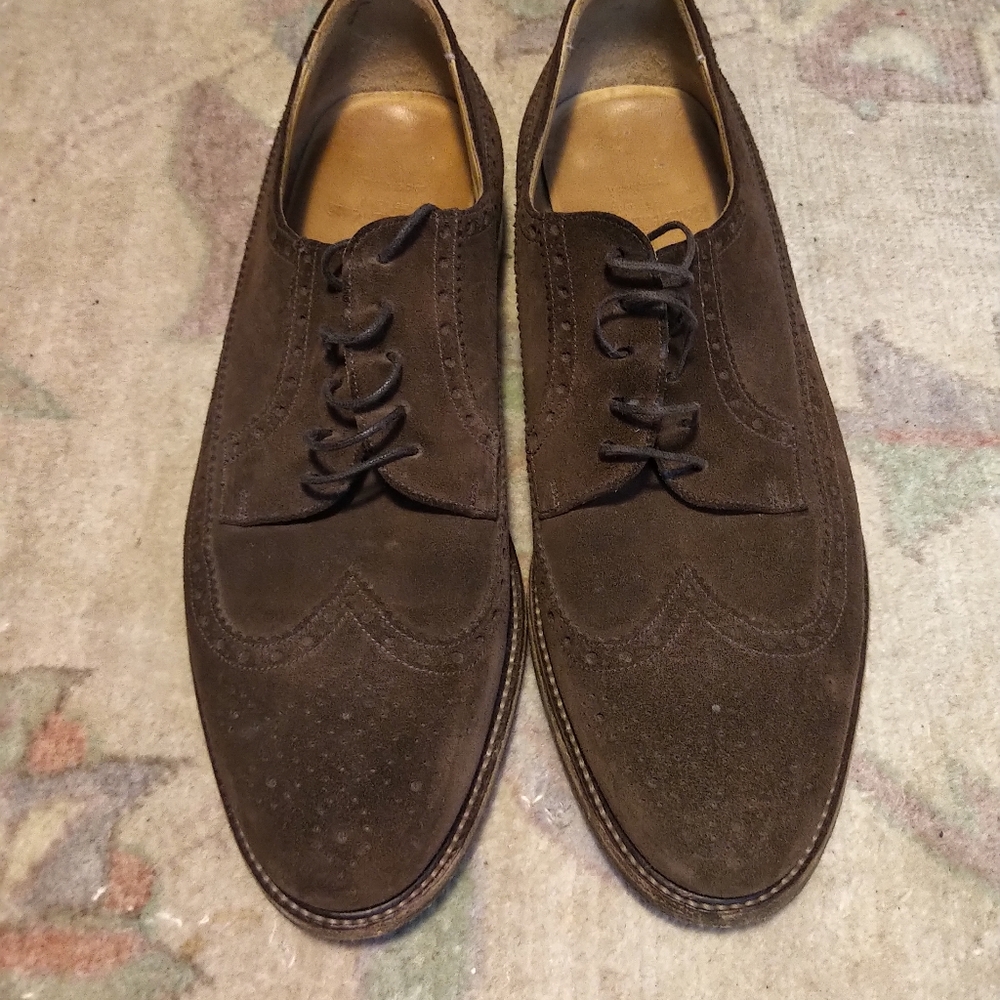 Polo Ralph Lauren, Suede Wingtips, 11.5 D